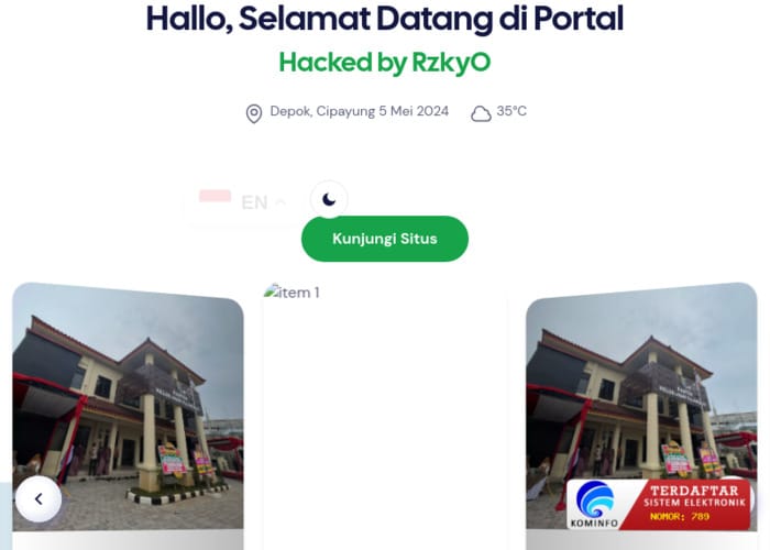Hacked! cipayung.depok.go.id