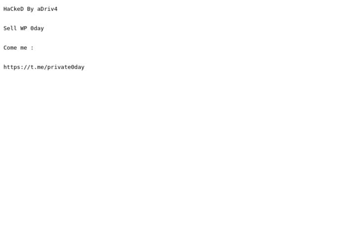 Hacked! anfkpk.gov.pk