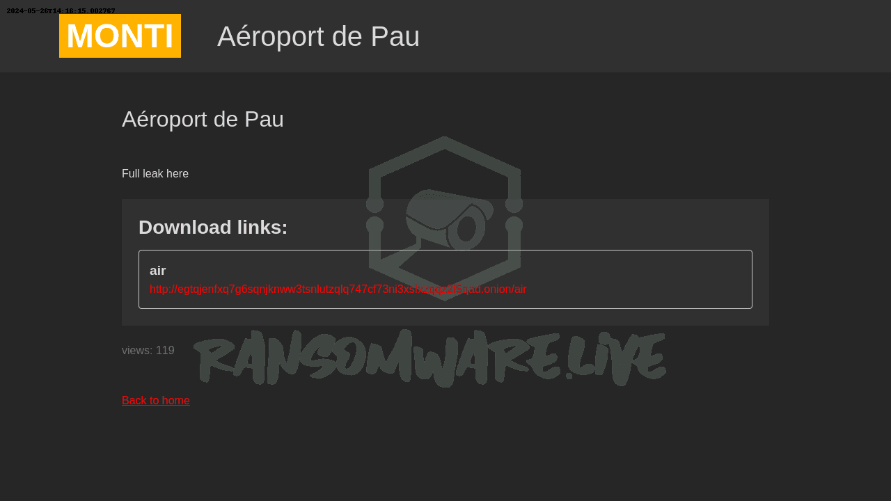 Ransom! Aéroport de Pau