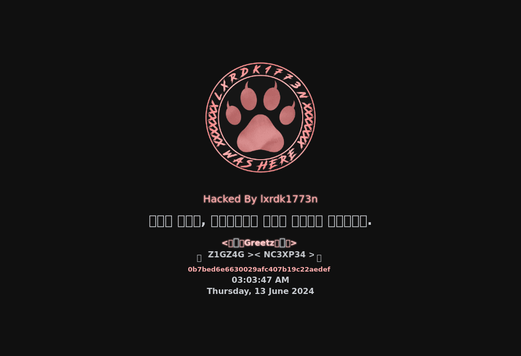 Hacked! edpa.cri2.go.th