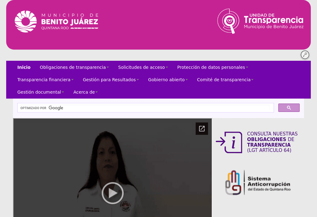 Hacked! transparencia.cancun.gob.mx