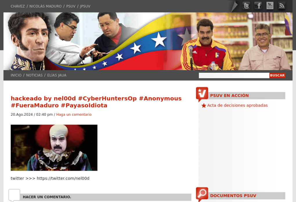 Hacked! elias.psuv.org.ve