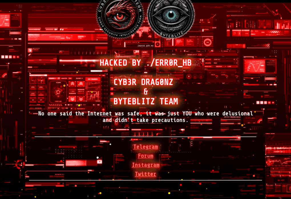 Hacked! japasp.gob.mx