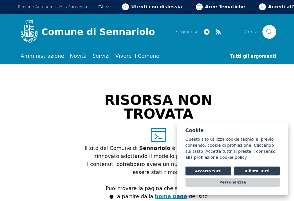 Hacked! comune.sennariolo.or.it